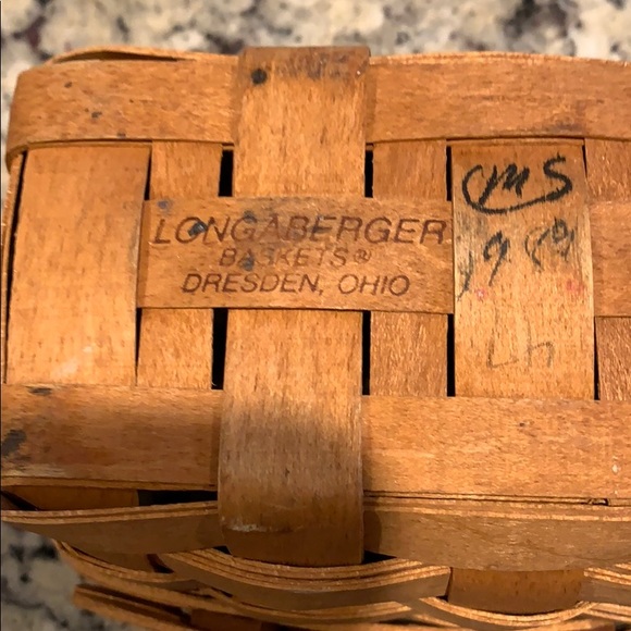 Longaberger basket - Picture 2 of 4